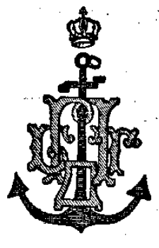 Escudo de la Compañía Búlgara de Navegación a Vapor Comercial