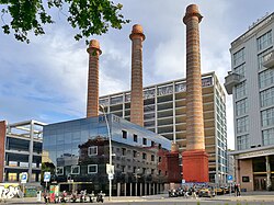 Las Tres Chimeneas en el barrio