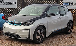 Chasis de fibra de carbono de un BMW i3