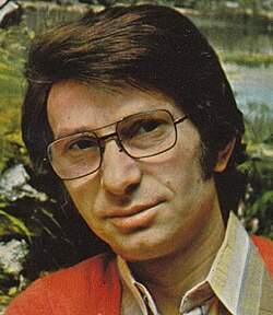 Fotografía de Nicola di Bari en el año 1973.
