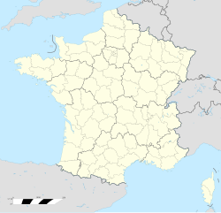Mapa de ubicación de Langres en Francia