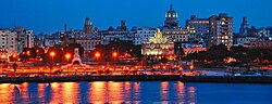 Vista panorámica del Puerto de La Habana