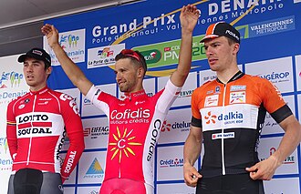 Podio del Gran Premio de Denain 2015