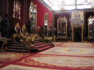 Salón del Trono del Palacio Real de Madrid