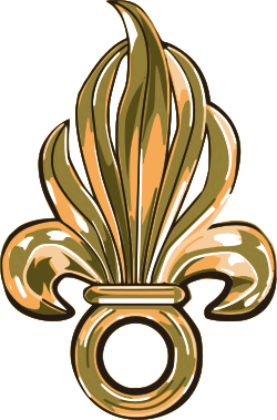 Emblema oficial de la Legión Extranjera Francesa