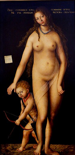 Venus y Cupido de 1509