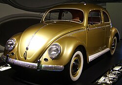 Volkswagen Beetle de color claro