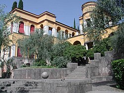 El Vittoriale residencia de D'Annunzio
