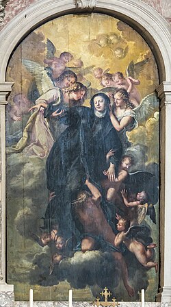 Retrato artístico de Santa Gertrudis de Helfta