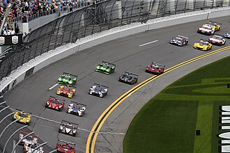 Inicio de la edición 2018 de las 24 Horas de Daytona