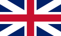 Bandera de la Unión en Inglaterra
