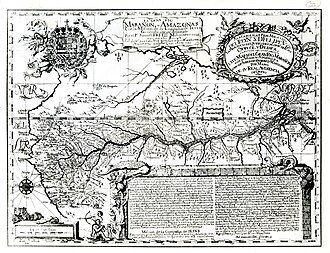 Mapa histórico de la Real Audiencia de Quito