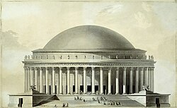 Proyecto de Ópera de Étienne-Louis Boullée