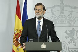 Comparecencia del presidente del Gobierno tras la declaración de independencia