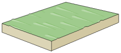 Ilustración de drumlins
