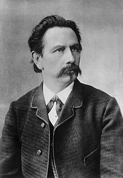 Retrato de Karl Benz en 1889