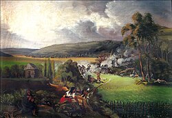 Representación de la batalla de los ejidos de Pasto