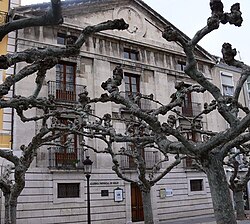 Edificio del antiguo Consulado del Mar en Burgos