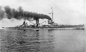 El SMS Goeben en 1911