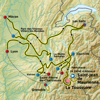 Imagen del Critérium del Dauphiné 2011