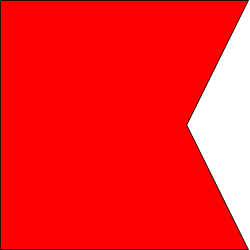 Banderas de señales marítimas