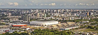 Ciudad de Manaos en Brasil.