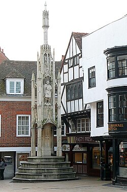Buttercross de Winchester, monumento del siglo XV protegido
