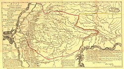 Representación de los territorios de la Audiencia de Quito según documentos históricos