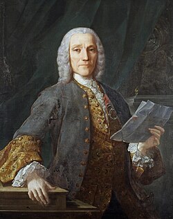 Retrato de Domenico Scarlatti (1738) por Domingo Antonio Velasco