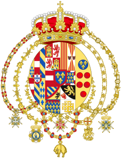 Armas reales del rey de las Dos Sicilias