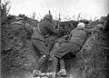 Ametralladora Vickers en la Batalla del Somme