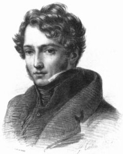 Théodore Géricault por Alexandre Colin