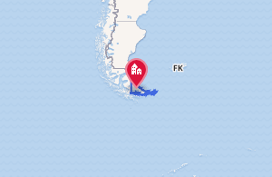 Mapa político e insular del territorio provincial argentino