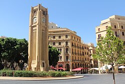 Vista urbana de Beirut