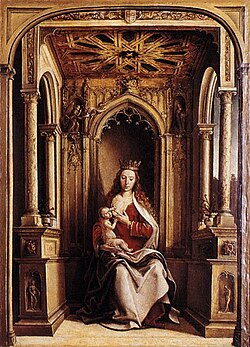 Virgen de la leche, obra de Pedro Berruguete.