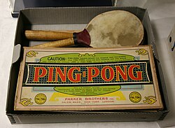 Juego de Ping-Pong de principios del siglo XX