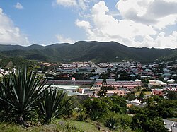 Fotografía general de la localidad de Marigot