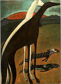 Los galgos de Amadeo de Souza-Cardoso