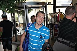 Misha Zilberman, representante israelí en bádminton