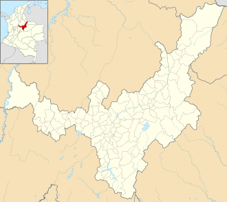 Mapa de ubicación de la batalla