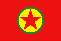 Bandera oficial del PKK