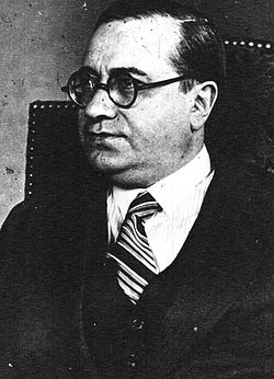 Fotografía de Luis Araquistáin tomada en 1932