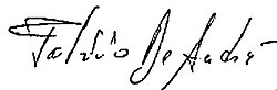 Retrato clásico de Fabrizio De André.