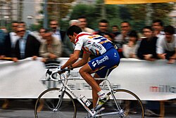 Miguel Indurain en el Criterium de L'Hospitalet