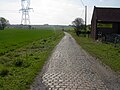 Entrada al sector de pavé