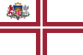 Estandarte oficial del Primer Ministro de Letonia