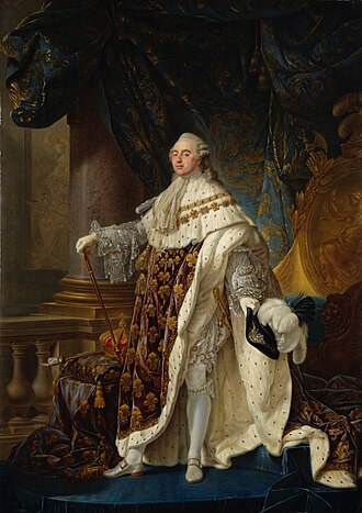 Retrato oficial de Luis XVI de Francia