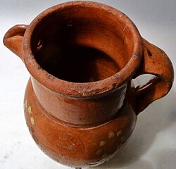 Jarra de vino o pichela altoaragonesa de Naval