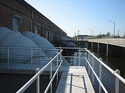 Estación de bombeo del sistema de drenaje de Nueva Orleans