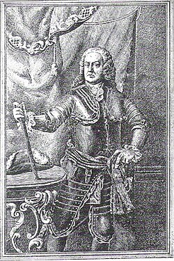 Retrato de Antonio de Villarroel en un grabado del siglo XIX